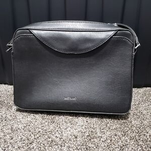 Matt & Nat Black Bridge Vegan Crossbody Purse
